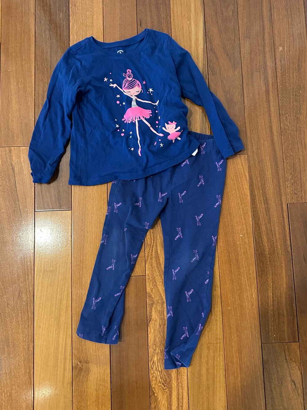 GAP Navy and Pink Ballerina Kids matching set